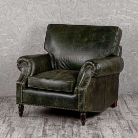 Кресло кожаное Лофт Аристократ (ширина 1070 мм) в Усть-Куте - ust-kut.katalogmebeli.com | фото