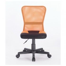 Кресло компактное BRABIX Smart MG-313 (черный, оранжевый) в Усть-Куте - ust-kut.katalogmebeli.com | фото 3