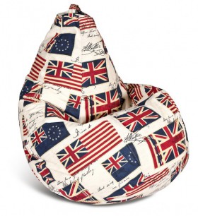 Кресло-мешок Британский Флаг в Усть-Куте - ust-kut.katalogmebeli.com | фото