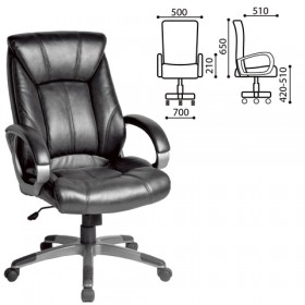 Кресло офисное BRABIX Maestro EX-506 (черный) в Усть-Куте - ust-kut.katalogmebeli.com | фото