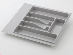 Вкладыш для кухонных принадлежностей, серый, Volpato 300 мм в Усть-Куте - ust-kut.katalogmebeli.com | фото